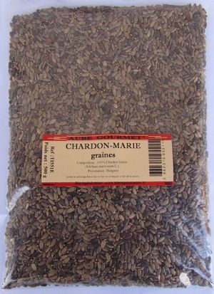 Chardon-Marie graines en sachet de 500 gr