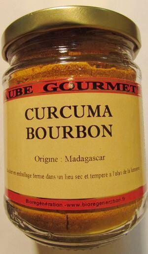 Curcuma bourbon de madagascar poudre 100 gr